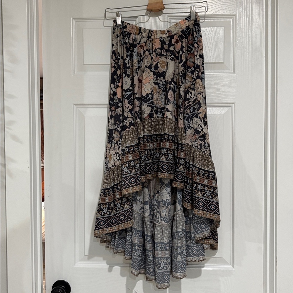 Spell x Free People Amethyst Nightfall Castaway Skirt - Picture 3 of 8